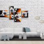 4 Pieces Contemporary Wall Art Floral Tulip Flower Gallery Wrapped