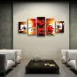 Large Contemporary Wall Art Floral Painting Tulip Flower Gallery Wrapped