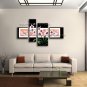 Large Contemporary Wall Art Floral Painting Orchid Flowers Artwork