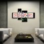 Large Contemporary Wall Art Floral Painting Orchid Flowers Artwork