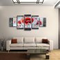 Large Contemporary Wall Art Floral Painting Poppy Contemporary Decor