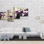 Tetraptych Contemporary Wall Art Floral Painting Tulip Decoration Ideas