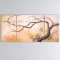 Triptych Contemporary Wall Art Floral Painting Plum Blossom Ready To Hang