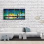 4 Pieces Contemporary Wall Art Floral Plum Blossom Contemporary Decor