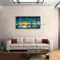 4 Pieces Contemporary Wall Art Floral Plum Blossom Contemporary Decor