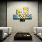 5 Pieces Contemporary Wall Art Floral Plum Blossom Artist Artworks