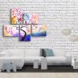 Large Contemporary Wall Art Floral Painting Plum Blossom Inner Stretched