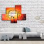 5 Pieces Contemporary Wall Art Floral Cherry Blossom Decoration Ideas