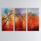 Elegant Contemporary Wall Art Floral Cherry Blossom Landscape Scene