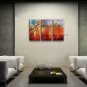 Elegant Contemporary Wall Art Floral Cherry Blossom Landscape Scene