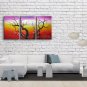 Elegant Contemporary Wall Art Floral Painting Plum Blossom Interior Design