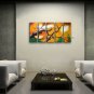 Large Contemporary Wall Art Floral Painting Plum Blossom Interior Design