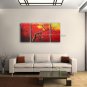 Elegant Contemporary Wall Art Floral Plum Blossom Decoration Ideas