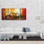 Beautiful Contemporary Wall Art Floral Painting Plum Blossom Inner Framed