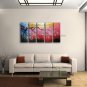 Large Contemporary Wall Art Floral Painting Cherry Blossom Oil On Canvas