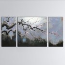 Beautiful Contemporary Wall Art Floral Painting Plum Blossom Scenery