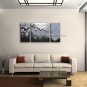 Beautiful Contemporary Wall Art Floral Painting Plum Blossom Scenery