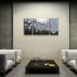 Beautiful Contemporary Wall Art Floral Painting Plum Blossom Scenery