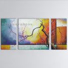Beautiful Contemporary Wall Art Floral Painting Plum Blossom Oil On Canvas