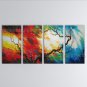 Handmade Large Contemporary Wall Art Floral Painting Plum Blossom Scenery