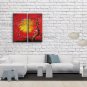Elegant Contemporary Wall Art Floral Painting Plum Blossom Inner Framed