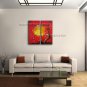 Elegant Contemporary Wall Art Floral Painting Plum Blossom Inner Framed