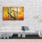 Elegant Contemporary Wall Art Floral Painting Plum Blossom Gallery Wrapped