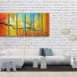 Huge Contemporary Wall Art Floral Painting Plum Blossom Interior Design