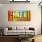 Huge Contemporary Wall Art Floral Painting Plum Blossom Interior Design