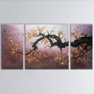 Beautiful Contemporary Wall Art Floral Painting Plum Blossom Inner Framed
