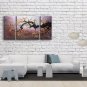 Beautiful Contemporary Wall Art Floral Painting Plum Blossom Inner Framed