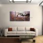 Beautiful Contemporary Wall Art Floral Painting Plum Blossom Inner Framed