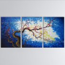 Stunning Contemporary Wall Art Floral Painting Plum Blossom Tree Paintings