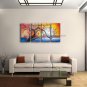 Large Contemporary Wall Art Floral Painting Cherry Blossom Inner Framed