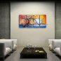 Large Contemporary Wall Art Floral Painting Cherry Blossom Inner Framed