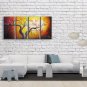 4 Pieces Contemporary Wall Art Floral Cherry Blossom Tree Paintings