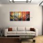 Large Contemporary Wall Art Floral Painting Cherry Blossom Oil On Canvas