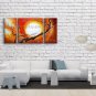 Beautiful Contemporary Wall Art Floral Painting Plum Blossom Ready To Hang