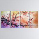 Large Contemporary Wall Art Floral Painting Cherry Blossom Interior Design