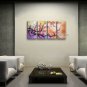 Large Contemporary Wall Art Floral Painting Cherry Blossom Interior Design