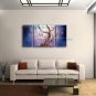Beautiful Contemporary Wall Art Floral Cherry Blossom Oil On Canvas