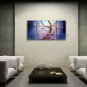 Beautiful Contemporary Wall Art Floral Cherry Blossom Oil On Canvas
