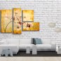 Large Contemporary Wall Art Floral Painting Orchid Contemporary Decor