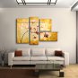 Large Contemporary Wall Art Floral Painting Orchid Contemporary Decor