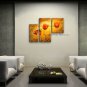 Elegant Contemporary Wall Art Floral Painting Tulip Contemporary Decor