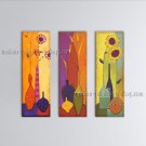 Handmade Stunning Contemporary Wall Art Floral Painting Flower Paintings