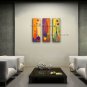 Handmade Stunning Contemporary Wall Art Floral Painting Flower Paintings