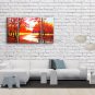 Stunning Contemporary Wall Art Landscape Painting Forest Inner Stretched