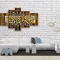 Tetraptych Contemporary Wall Art Landscape Painting Tree Artist Artworks