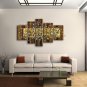 Tetraptych Contemporary Wall Art Landscape Painting Tree Artist Artworks